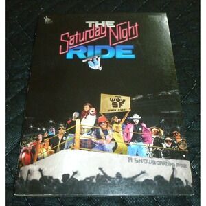 THE SATURDAY NIGHT RIDE -  Wild Card Snowboarding Movie Snowboard ( DVD )